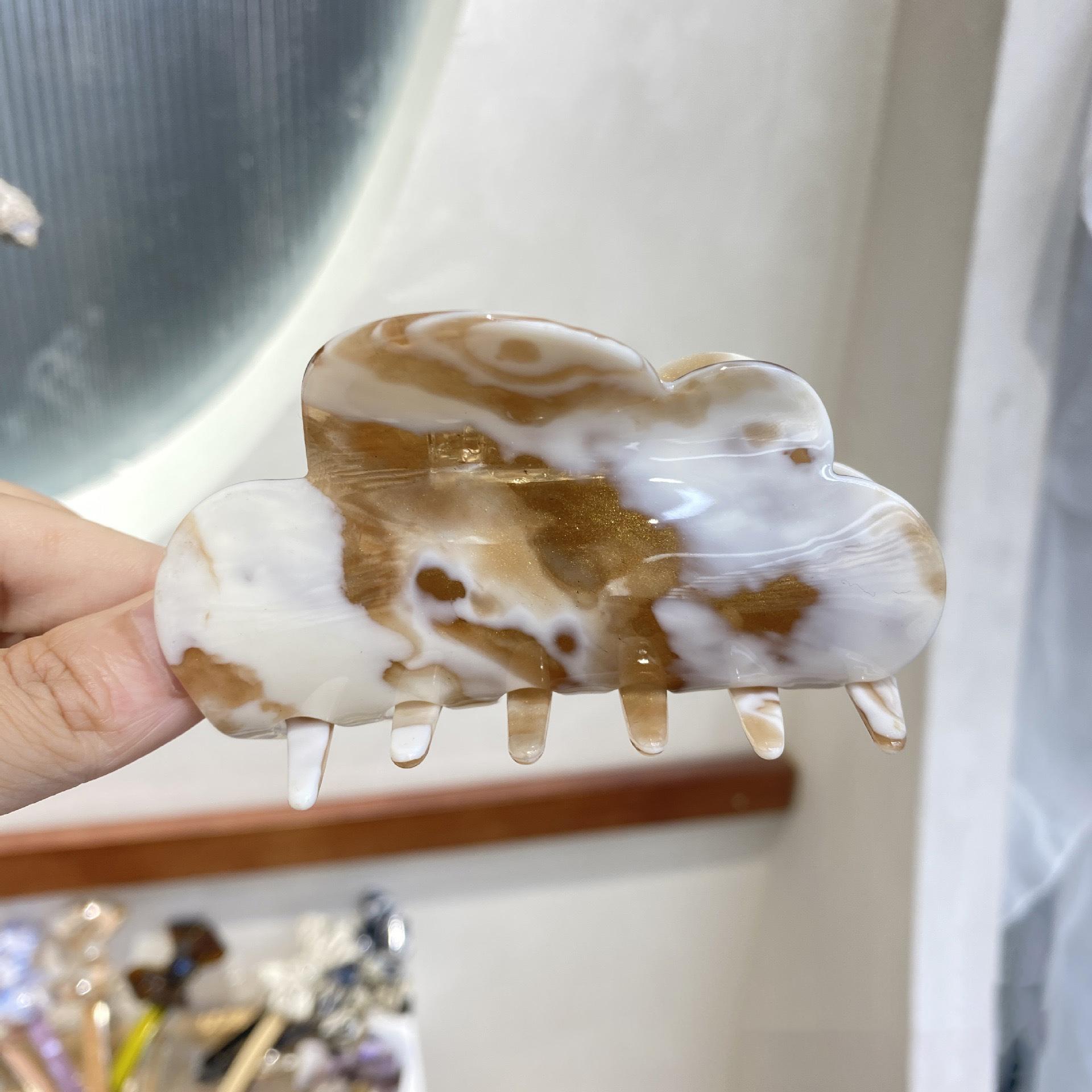 

Elegant Acetate Hair Claw Clips Large Size Hair Clip Shark Clip Women Hair Accessories Headwear