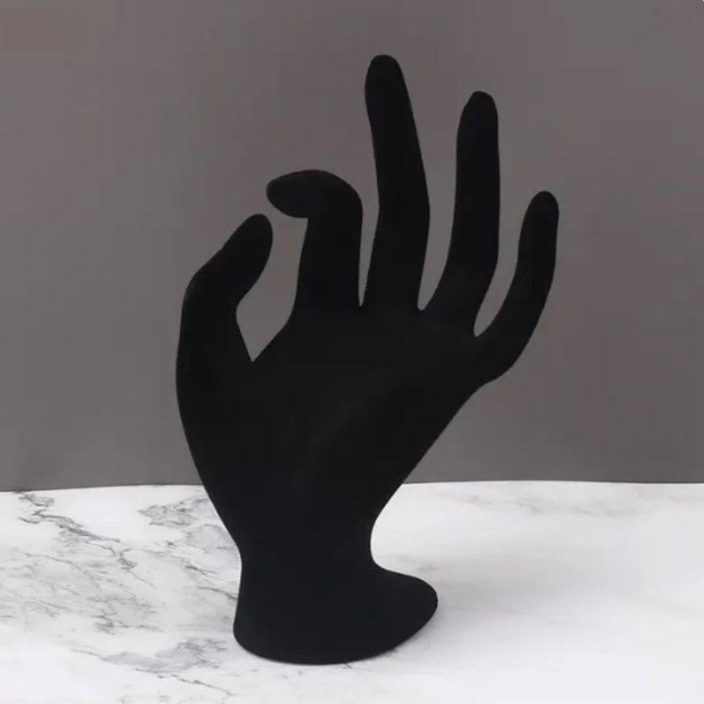 Modell Kunst Schmuckständer Kunststoff OK Hand Modell Requisiten Ring Display Ornamente Schmuckauslage