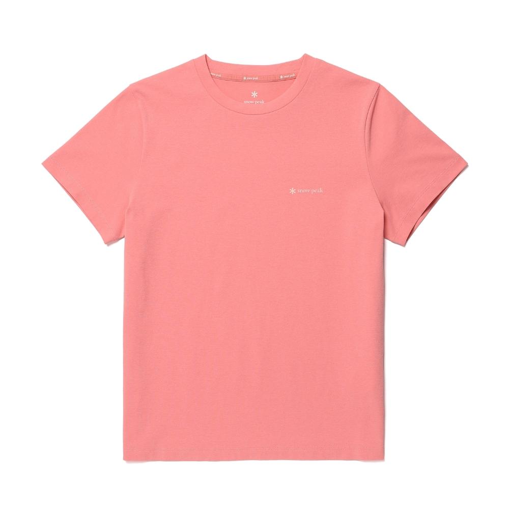 [Snowpeak] Quick Dry Women's Basic Short Sleeve T-shirt Pink (S26MWTTS13)
