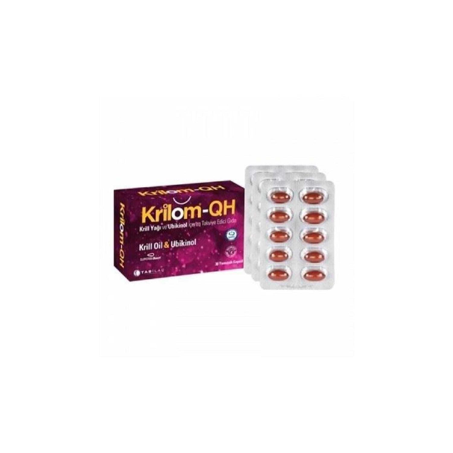 

Qh Krill Oil And Ubiquinol 30 Capsules 8680133000515