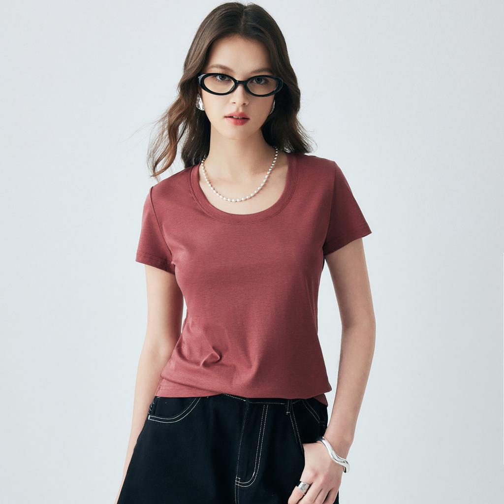 Women's Mulberry Silk T-shirt
