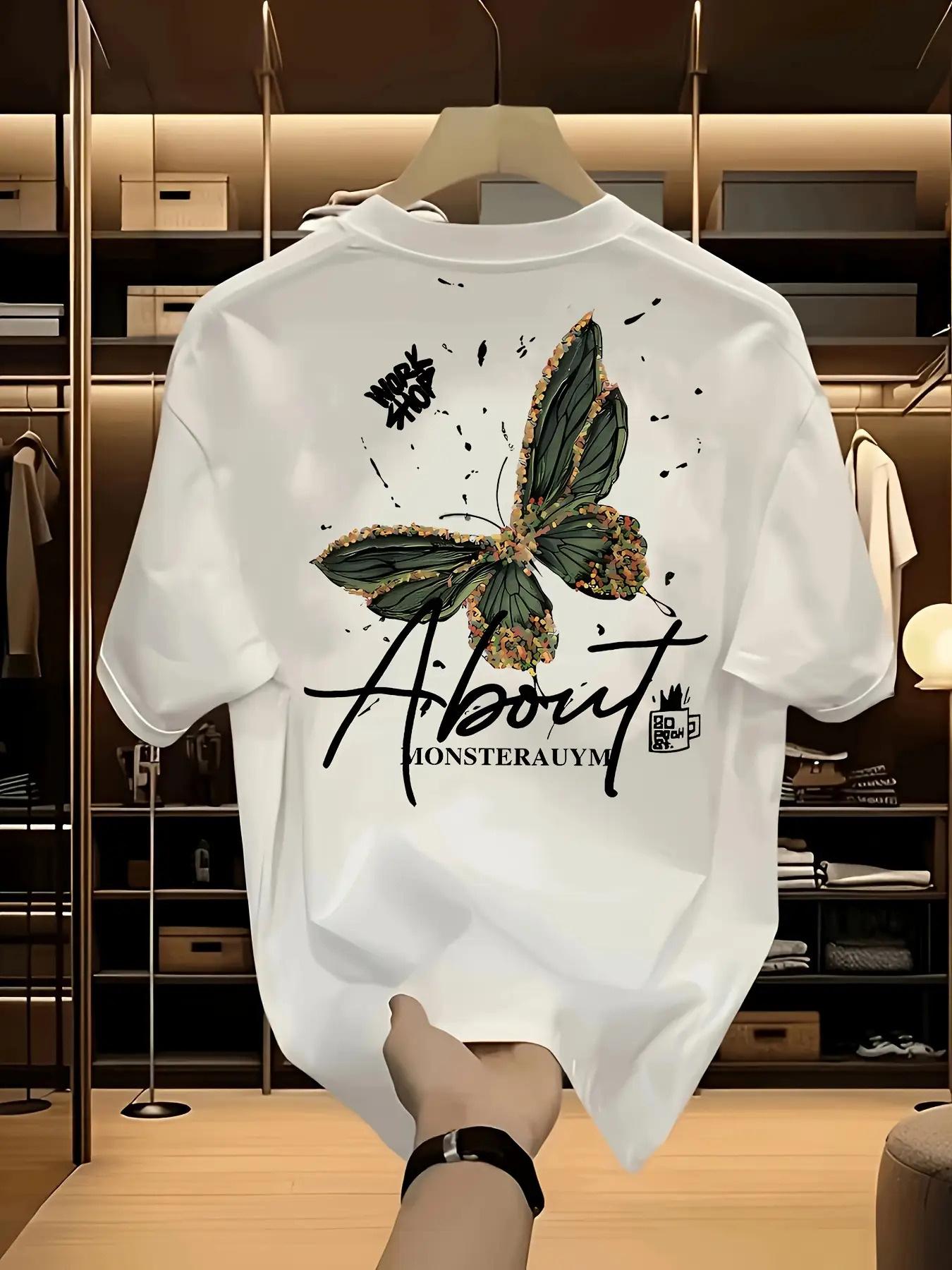 Men S Versatile Round Neck Short Sleeve T-Shirt XXXL