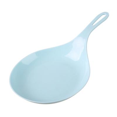 Piatto Portatile con Manico Vassoio Cucchiaio Grande Patatine Fritte Pollo Fritto Piatto Snack