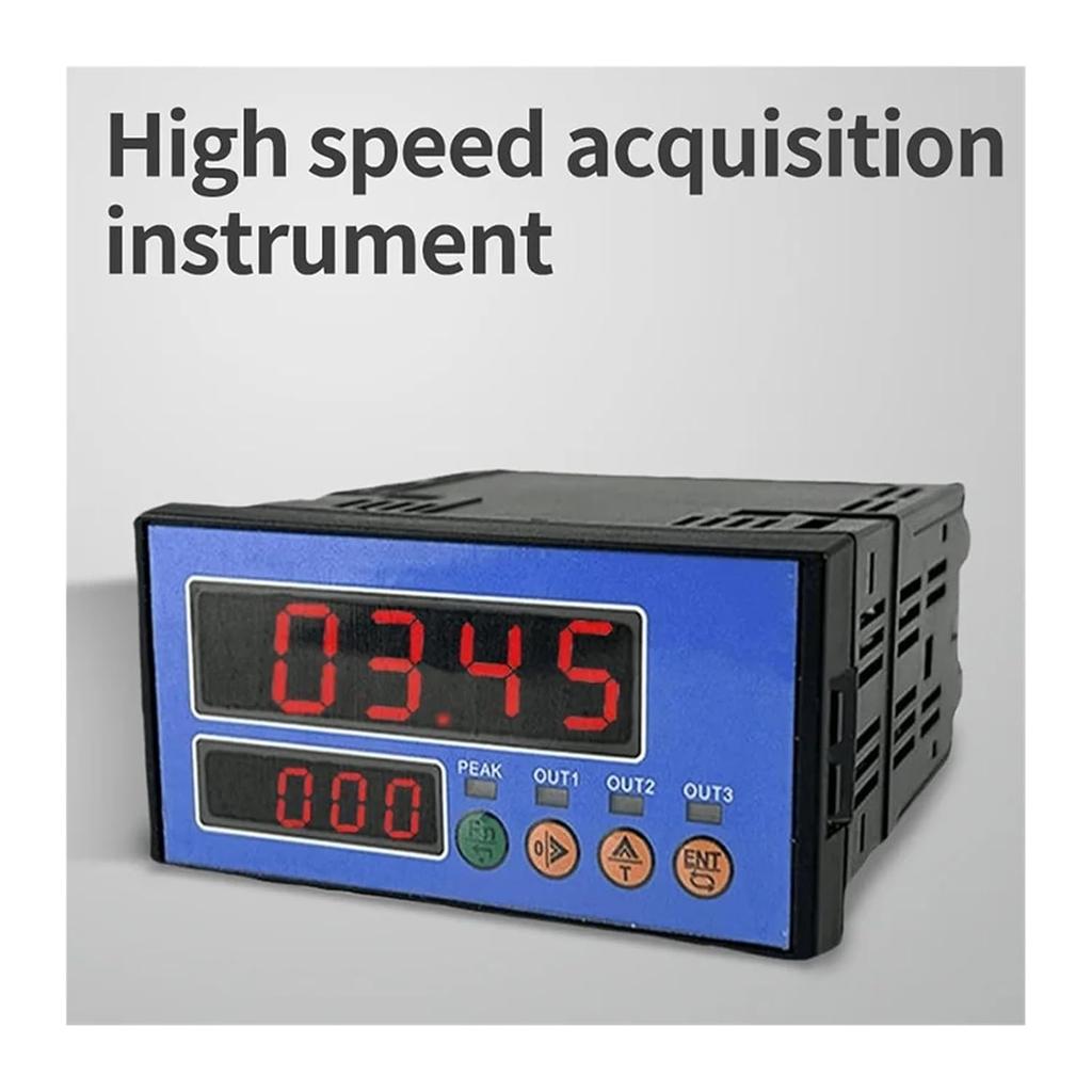 Load Cell,Load Cell Sensor, Double 5-Digit Segment High Speed Acquisition Instrument for Load Cell S Type Torture Pull Pressure Sensor Detect and