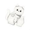 Creative Pet Hair Keepsake Box Transparent Cat Hair Storage Box  for Dog Cat Hair