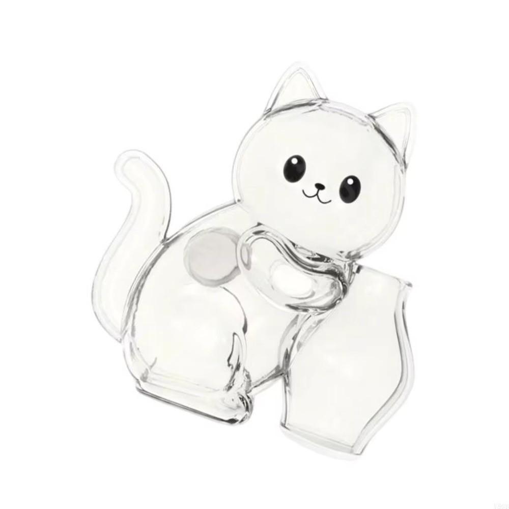 Creative Pet Hair Keepsake Box Transparent Cat Hair Storage Box  for Dog Cat Hair