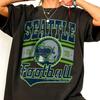 Seattle Football Helmet Vintage Comfort Color Unisex Shirt