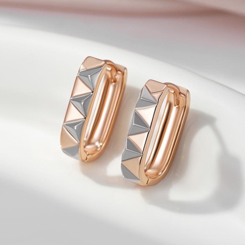 Kinel Mixed Color Luxury Dangle Earrings For Women Simple Retro Boutique Jewelry Trendy Earrings