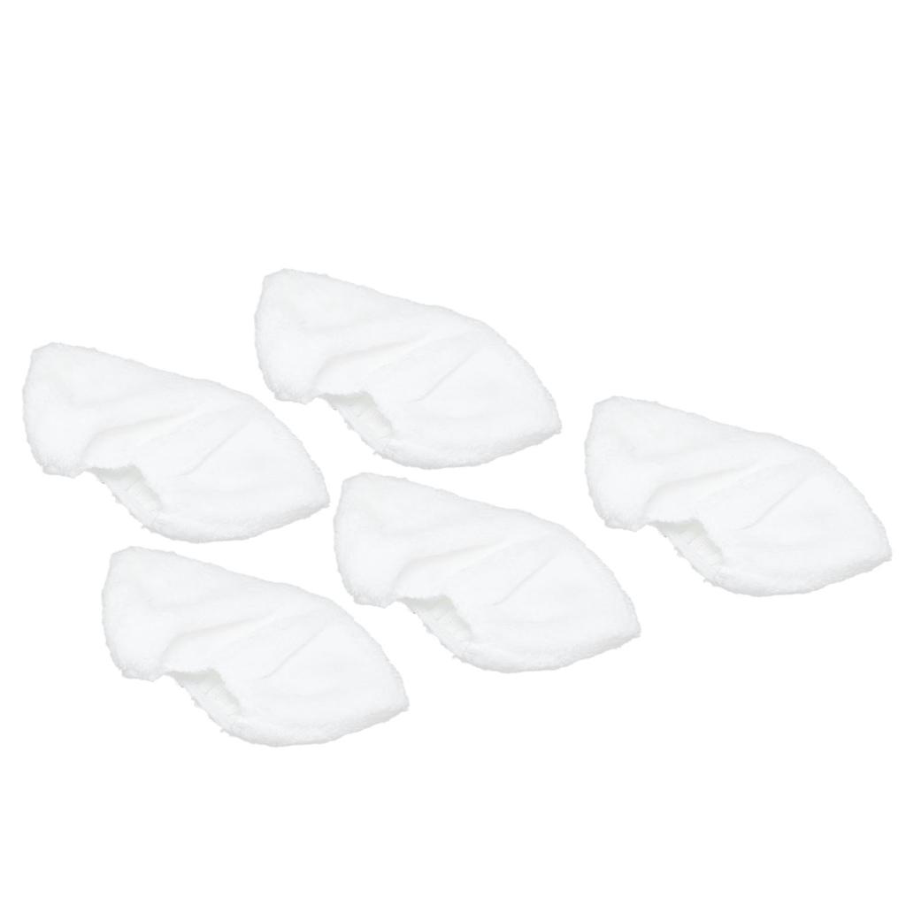 5 bucăți tampon de mop cu abur din microfibră pentru mop cu abur, parte pentru duză de abur pentru Karcher SC1 SC2 SC3 SC4 SC5 SV7
