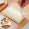 New With Cover Lid Butter Cutter Storage Box With Cutter Convenient Butter Dish Butter Container Refrigerator Storage