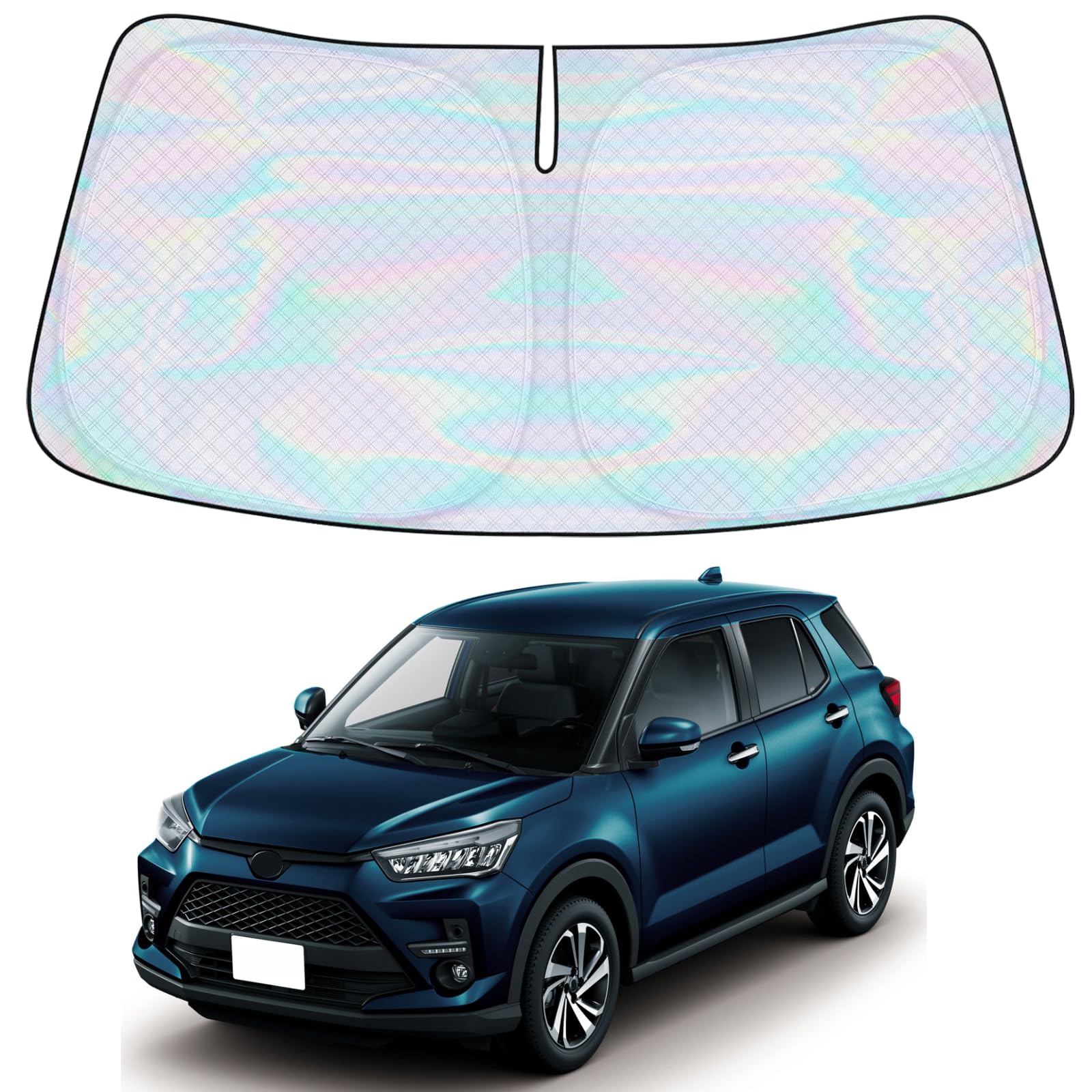 

усиленный солнцезащитный козырек Toyota Rise серии A200 Daihatsu Rocky для разработан специально для ноябрь 2019 текущий предотвращает блокирует блокирует УФ защищает