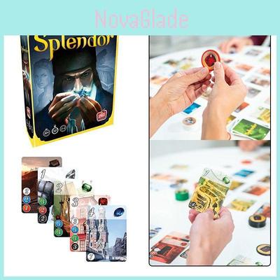 Splendor Board Game Full English Version Box For Home Party With Collectible Cards