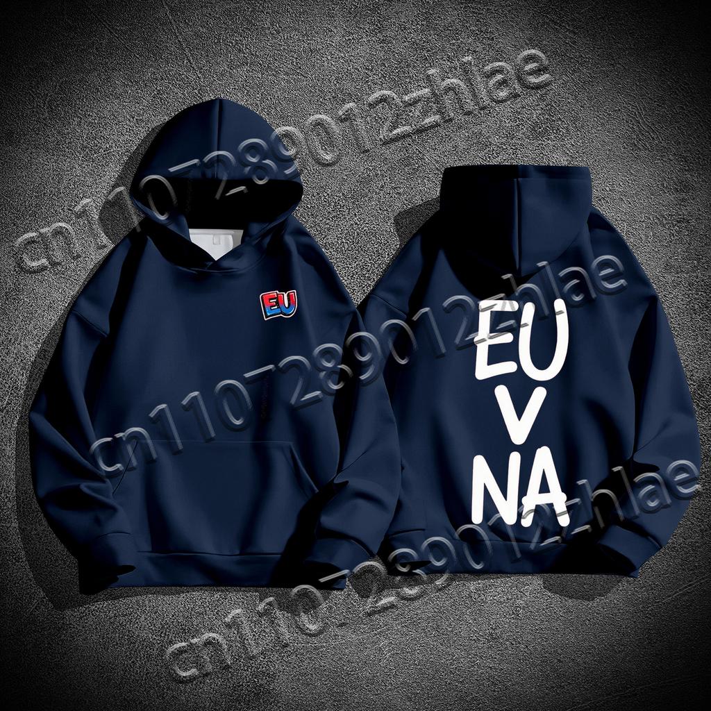 EU Greater Than NA Best Selling High Quality Flannelette Adult  Sweater Loose Comfortable Quick Drying Adult Hooded Sweater