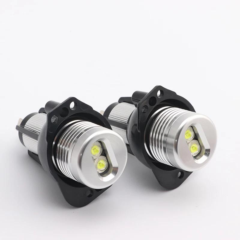 For BMW E90 E91 3 Series 325i 328i 335i 2005-2008 2x Canbus 18W LED Angel Eyes Marker Lights Bulbs Error Free White Red Blue