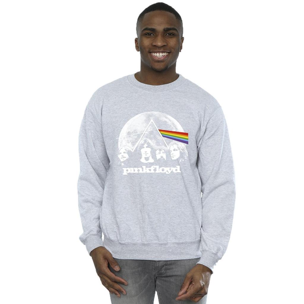 Pink Floyd Mens Moon Prism Blue Sweatshirt