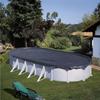 Gre Winter Cover for Oval Above-ground Tubular Pool 6.1 X 3.75 M - 180g/m² - Protection Against Leaves and Debris