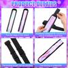 2er-Pack Fächer-Rave-Halter - Fächerholster - Rave-Festival-Zubehör | Handfächerhalter & Oberschenkelholster Rave-Zubehör für Konzert F