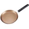 Ham Pan Aluminum Pancake Pan Lightweight Non-Stick Fried Egg Pan Shallow Edge Flat Bottom Omelette Pan Restaurant