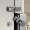 Yousheng Child Proof Fridge Lock Self-Adhesive Baby Proofing Refrigerator Oven Dishwasher Cabinet Cupboard Drawer Lock Kids Safety Freezer Door Latch