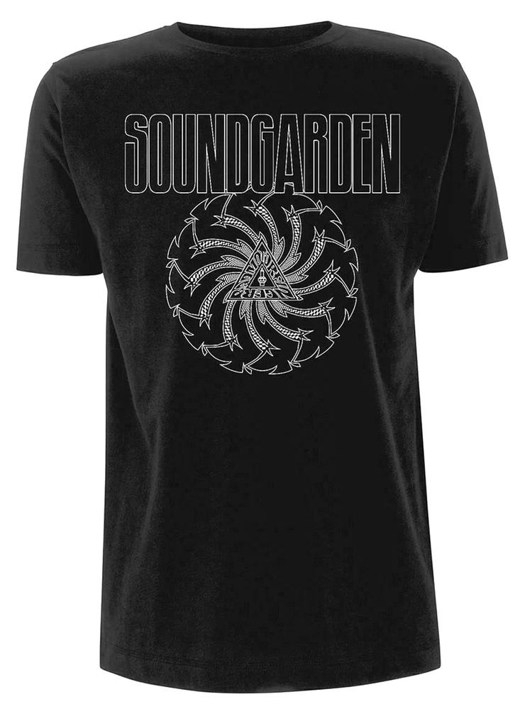 Official Soundgarden T Shirt Blade Motor Finger Black Classic Rock Band Tee Unisexs 2XL