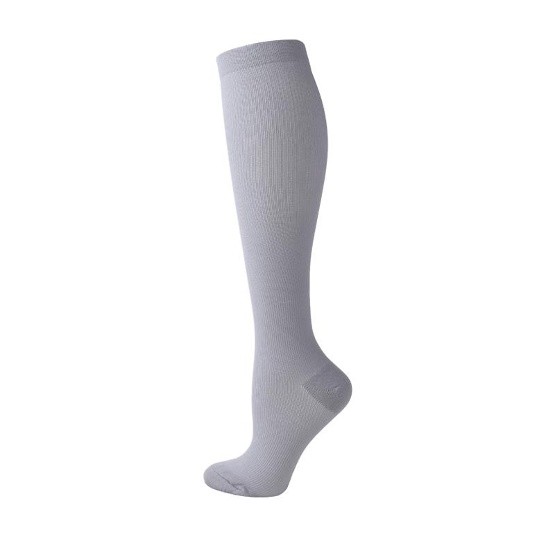 26 Styles Compression Candy Color Stocking Blood Circulation Promotion Slimming Compression Socks Anti-Fatigue Comfortable Socks