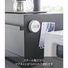 Yamazaki Tower 1858 Bread Case, Drawer-Type, 2-Tier, Black, Dimensions: Approx. 45cm W X 34.5cm D X 29.5cm H