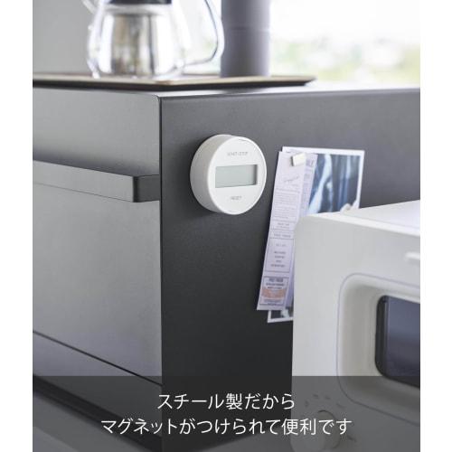 Yamazaki Tower 1858 Bread Case, Drawer-Type, 2-Tier, Black, Dimensions: Approx. 45cm W X 34.5cm D X 29.5cm H