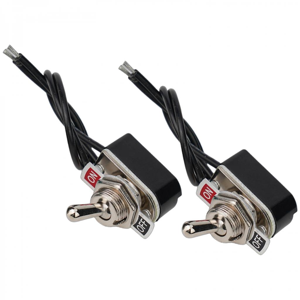 ON/OFF Xtoggle Switch Rocker Toggle Switch Wire Switch