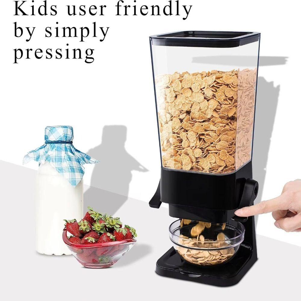 Plastic Candy Powder Storage Tank Trap-door Design Candy Box  for Keeps Cereal