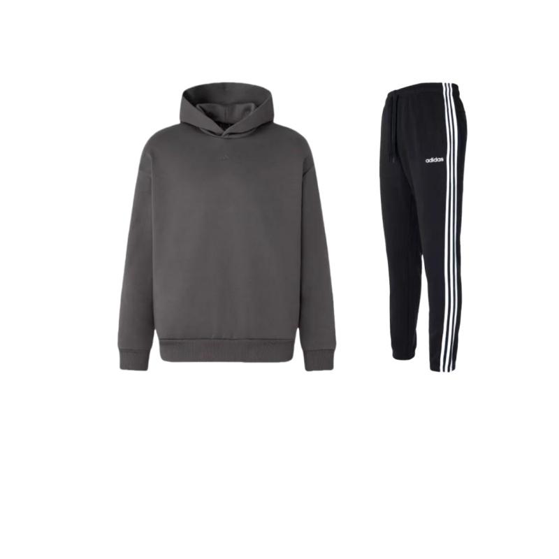 

Adidas The 2024 Collection Chapter Hoodie And Comfortable Long Pants Casual Sports Set Unisex Sets DQ3093+-IX1964 M