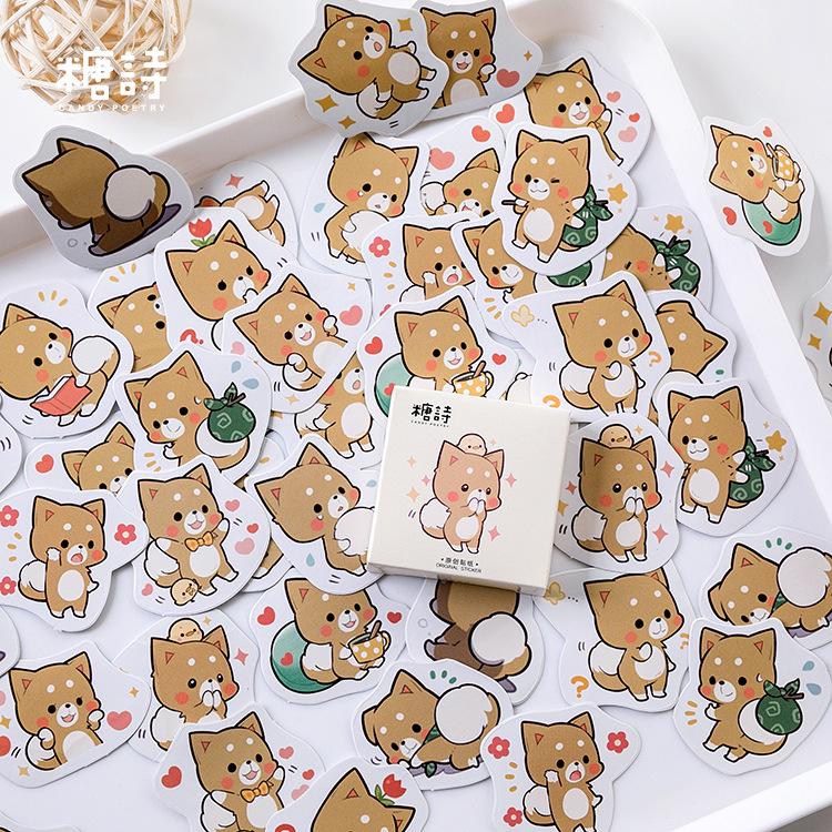 Be My Meow: Cute Kitty Cartoon Stickers - DIY Decoration & Growth Manual Set