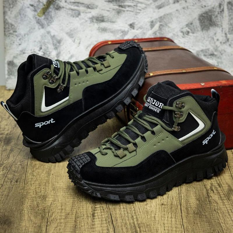 Hochwertige Sneaker für Herren Outdoor-Freizeitschuhe Rutschfest Klettern Wanderschuh Luxus Trainingsschuhe Zapatillas Hombre