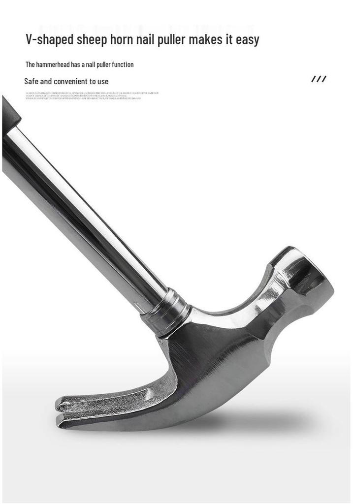 Master Craftsman Mini Claw Hammer: Children's Steel Woodworking & Household Nail Hammer - Integrated Small Iron Hammer Hardware Tool