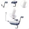 Compact Hand-cranked Yarn Winder for Home Use, Wool Skein Holder, Ideal Skeins of Yarn.