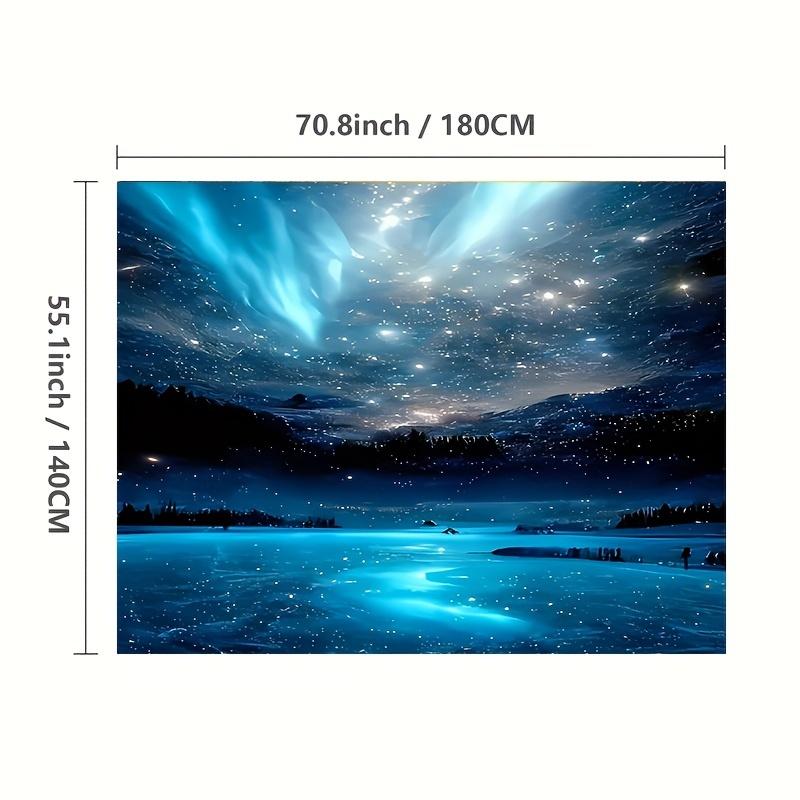 VIKAMA Starry Sky Tablecloth Nordic Ins Style Dining Table Cloth Living Room Dining Room Romantic Atmosphere Tool