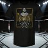 2026 Letnia Koszulka Graficzna UFC Dustin Poirier dla Kobiet Sportowa Bawełniana Krótki Rękaw Luźna Rekreacyjna Koszulka Fitness Unisex