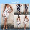Elegantes Damen Blumen Maxikleid für Abendpartys und Strandtage
