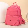 Macaron Color Backpack - Solid Candy Hues for Students