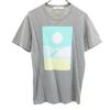 Print Short Sleeve T-shirt XS Gray Men's Used