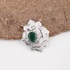 Green Onyx Gemstone Handmade 925 Sterling Silver Jewelry Pendant Gift For Women