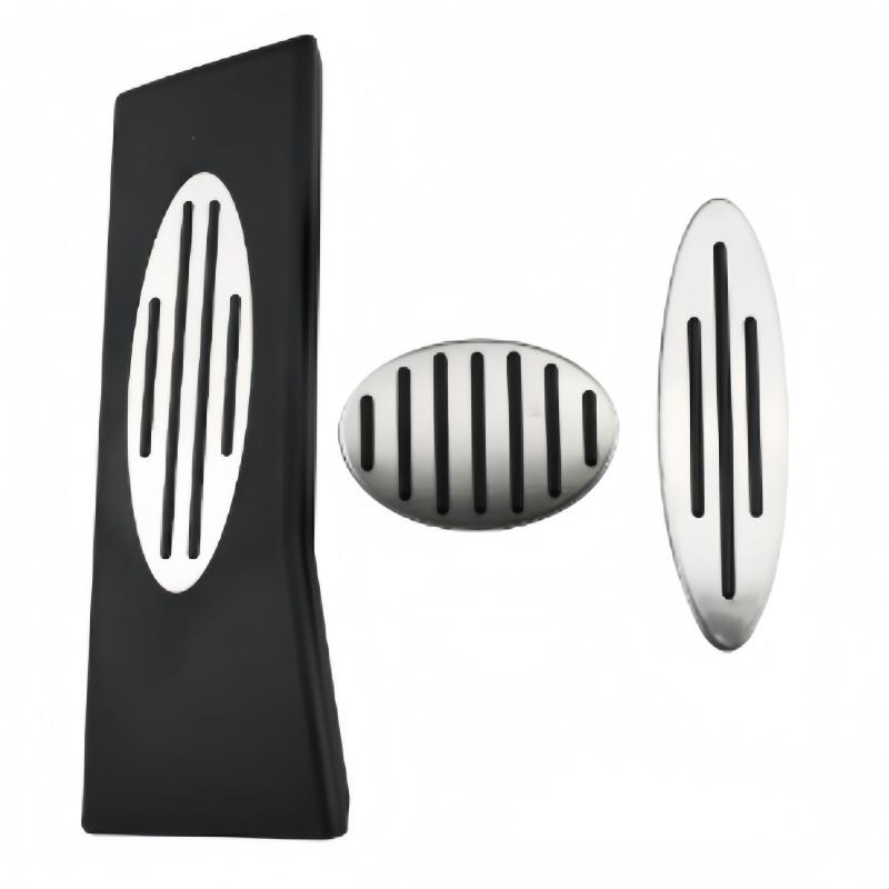 Car Gas Fuel Clutch Brake Foot Rest Pedal Pads Cover for Mini Cooper One Hatch Hardtop Countryman JCW R56 R60 R61 F54 F55