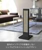 Yamazaki Cat Scratching Post Stand, Tower, Black, Approx. W22 x D29 x H62.5cm, Pet Supplies, Scratching Post, Scratching Case, 4213