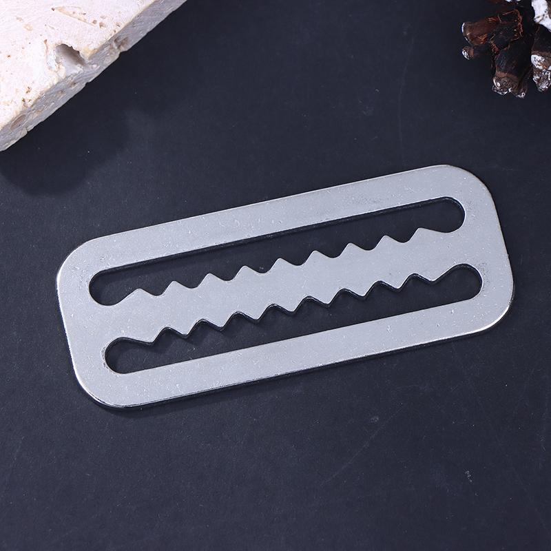 Stainless Steel Scuba Diving Weight Belt Slide Keeper Ring Webbing Harness Belt Retainer Stopper Freediving Accessoires