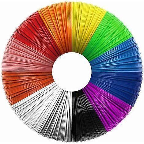 EternaNest 3D Pen Filament, 12 Colors Random 3D Pen Refill 5m, 1.75mm PLA