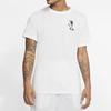 Nike Back Basketball Graffiti Printing Short Sleeve White Men's CD0959-100