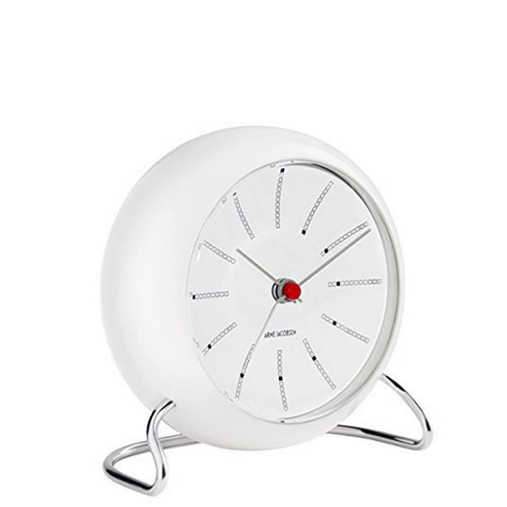 

Table clock BANKERSTC 110mm WHITE [Arne Jacobsen] [item]