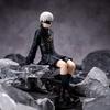 15cm Anime NieR 9SYorha Typ A Nr. 2 A2 Typ B Nr. 2 Typ S Nr. 9 Figur sitzend Actionfigur Spielzeug Hobbys PVC Modell Sammler Geschenk
