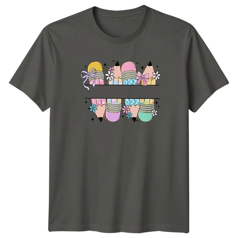 Pencil Stationery School Teacher Appreciation Graphic Unisexs Unisexs T Shirt S