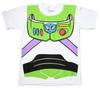 Adult Unisex Buzz Cartoon Astronaut Halloween Cosplay Costume 100% Cotton T-shirt Mens Tees Top