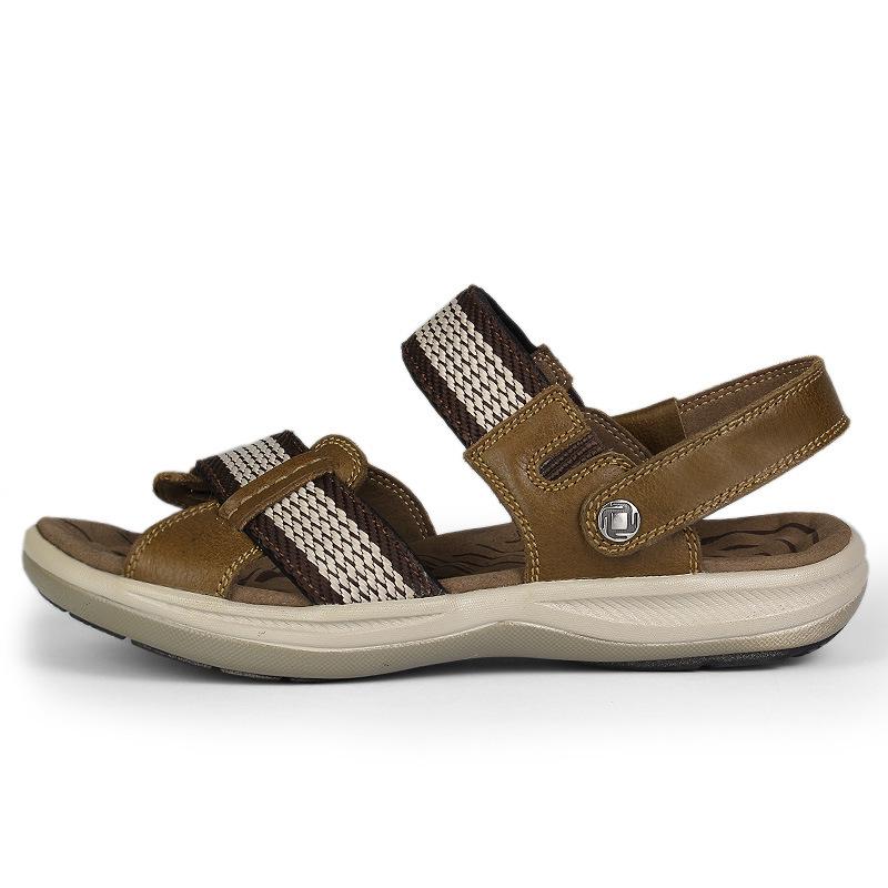 Outdoor Sports Shoes Cowhide Beach Shoes Men's Casual Breathable Fashion Shoes Dual-purpose Sandals Men's Shoes